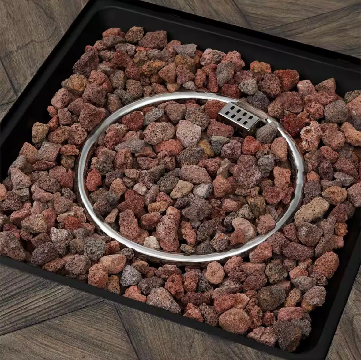 36 in. 50000 BTU Steel Propane Outdoor Fire Pit