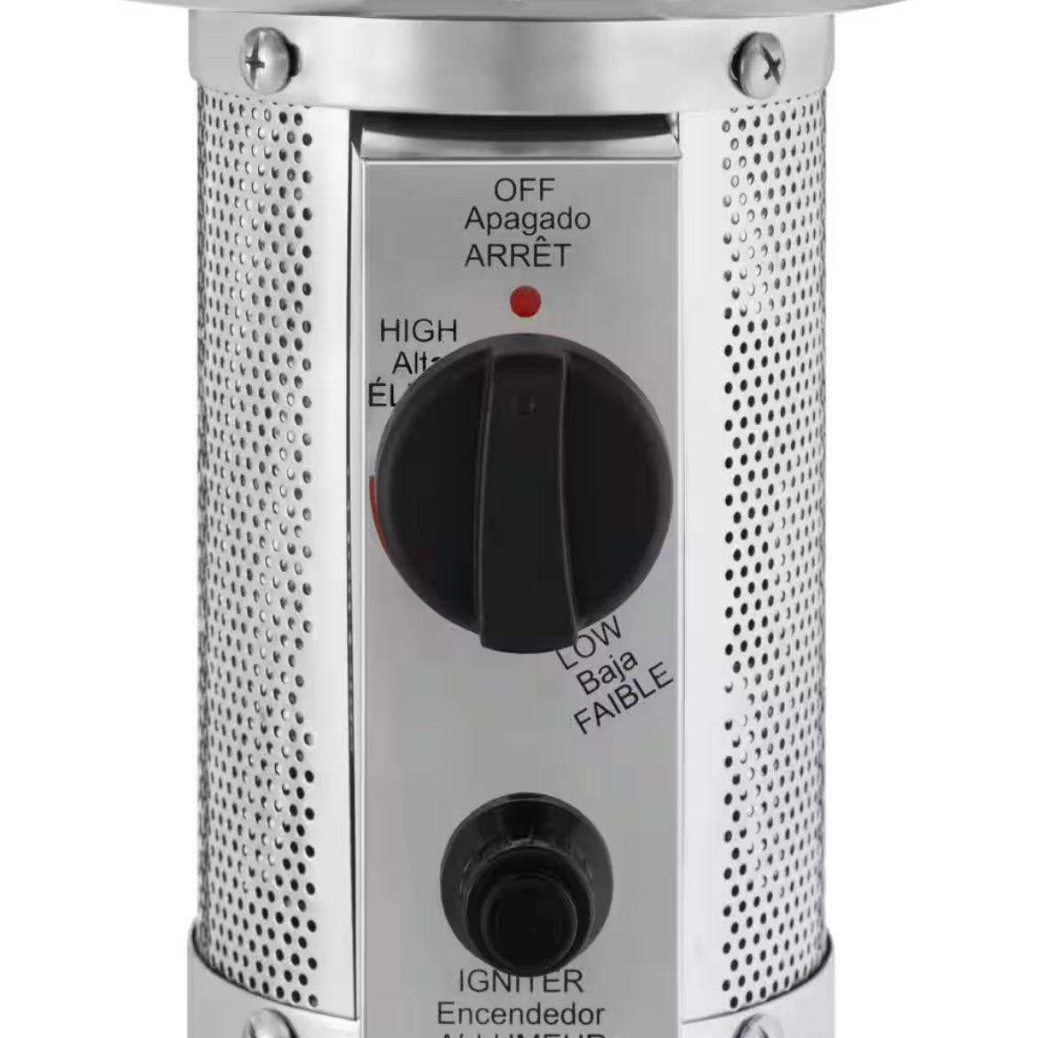 7 ft. Wicker Propane Gas Patio Heater